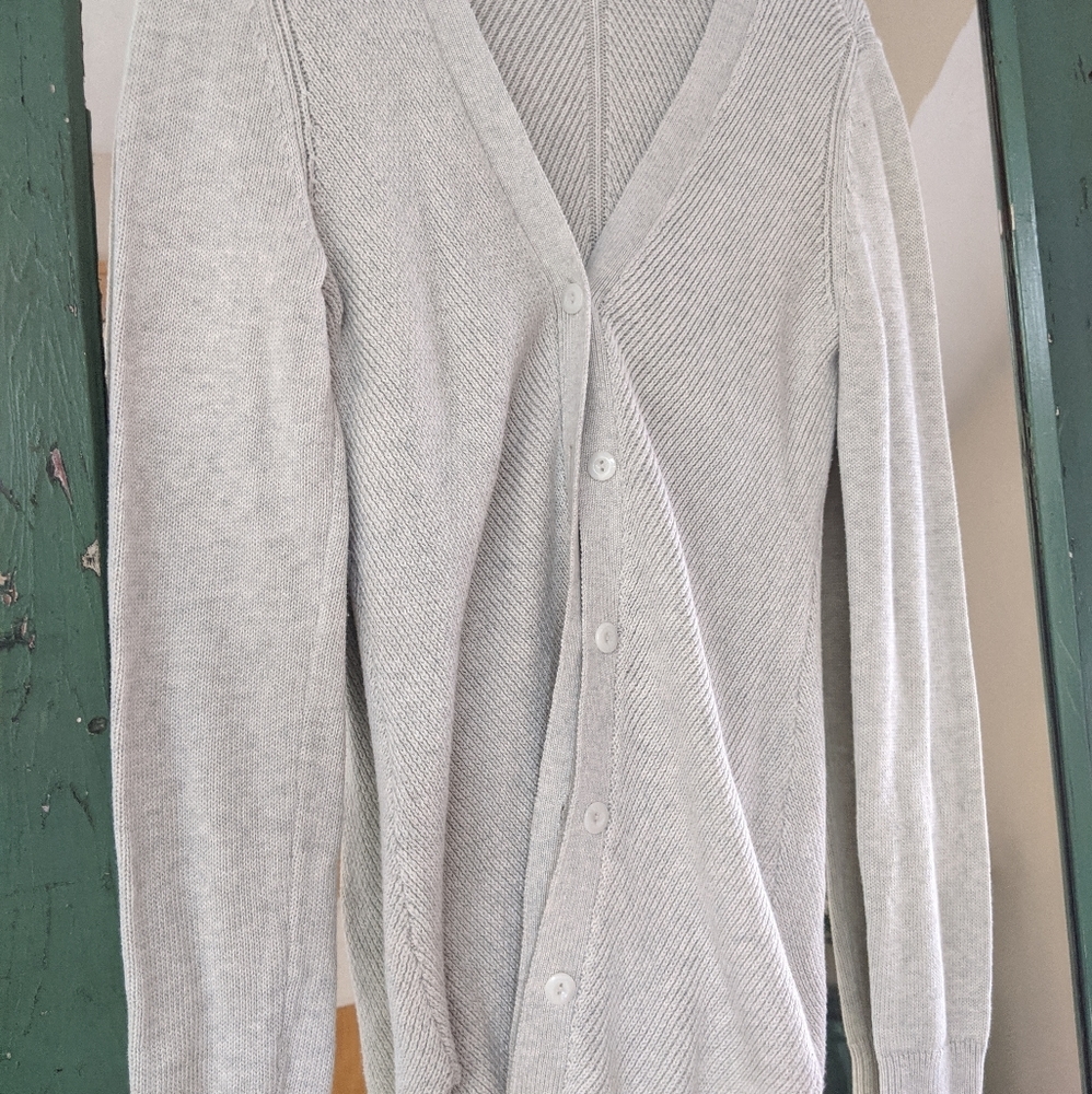 Cabi shirttail cardigan